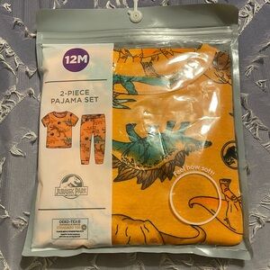 Jurassic Park pjs pajamas set summer NWT